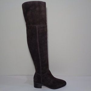 Coach LUCIA SPLIT SUEDE New Over the Knee Boots